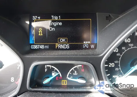 2017 Ford Escape Se из США, поврежденный, VIN 1FMCU9GD3HUC62366